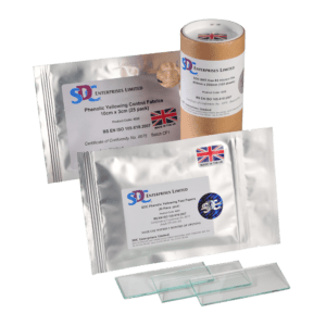 Phenolic Yellowing (Control Fabric Test Paper)